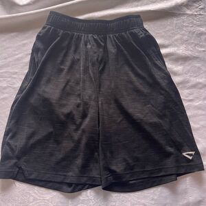 Cheetah Black Athletic Shorts w/ Elastic Waistband Breathable mens sm nwot
